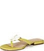 Antonio Melani x Stephanie Covington Rosa Floral Ornamented Flat Sandals - Image 4