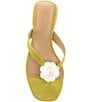 Antonio Melani x Stephanie Covington Rosa Floral Ornamented Flat Sandals - Image 5