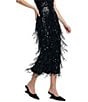 Antonio Melani x Style By Simkin Daphane Fringe Sequin Coordinating Skirt - Image 2