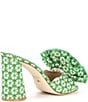 Antonio Melani x Style by Simkins Blake Cane Print Flowered Dress Slide Sandals, Green Multi - Image 2