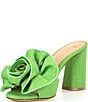 Antonio Melani x Style by Simkins Blake Flowered Ruffle Dress Slide Sandals, Kiwi - Image 4
