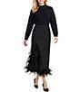Antonio Melani x Style By Simkins Colette Feather Pencil Skirt - Image 4