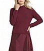 Antonio Melani x Style By Simkins Jessica Mock Neck Cashmere Sweater - Image 2