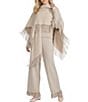 Antonio Melani x Style By Simkins Kathleen Fringe Cape - Image 4