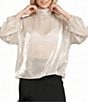 Antonio Melani x Style By Simkins Lynn Long Sleeve Tie Back Blouse - Image 2