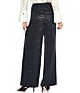 Antonio Melani x The Nat Note Grace Moire Flat Front Straight Leg Pants - Image 2