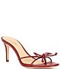 Color:Salsa - Image 1 - x The Style Bungalow Amore Bow Leather Dress Sandals