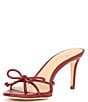 Color:Salsa - Image 4 - x The Style Bungalow Amore Bow Leather Dress Sandals