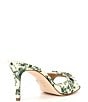 Color:Palm Ivory - Image 2 - x The Style Bungalow Manana Floral Print Bow Slide Mules