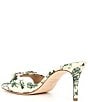 Color:Palm Ivory - Image 3 - x The Style Bungalow Manana Floral Print Bow Slide Mules