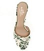 Color:Palm Ivory - Image 5 - x The Style Bungalow Manana Floral Print Bow Slide Mules