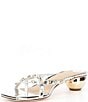 Antonio Melani x. M.G. Style Ridley Metallic Leather Studded Dress Sandals, Color:Silver - Image 5