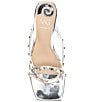 Antonio Melani x. M.G. Style Ridley Metallic Leather Studded Dress Sandals, Color:Silver - Image 6