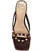 Antonio Melani x. M.G. Style Ridley Satin Studded Dress Sandals, Color:Bittersweet - Image 5