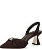 Antonio Melani Zane Satin Slingback Ornamented Pumps - Image 4