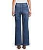 APNY Carpenter Stretch Denim Wide Leg Jeans, Color:Dark Indigo - Image 2