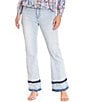 APNY Flare Leg Released Hem Jean - Image 1