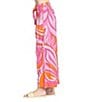 APNY High Rise Abstract Print Wide Leg Drawstring Pants - Image 3