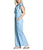 APNY Square Neck Flutter Short Sleeve Jumpsuit,All Products : American Fashion Style Bags On Sale APNY Square Neck Flutter Short Sleeve Jumpsuit,All Products : American Fashion Style Bags On Sale