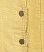 APNY Stretch Collarless Long Sleeve Denim Frayed Jacket - Image 4