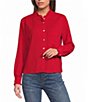 APNY Woven Spread Collar Long Sleeve Shirt - Image 1
