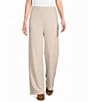 Apricot London Waffle Knit Wide Leg Pull-On Jogger - Image 1