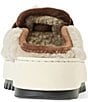 Aquatalia Amata Cozy Shearling Platform Wedge Penny Mules - Image 3
