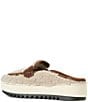 Aquatalia Amata Cozy Shearling Platform Wedge Penny Mules - Image 4