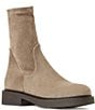 Aquatalia Binita Waterproof Stretch Suede Ankle Booties - Image 1