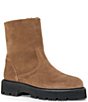 Aquatalia Eloise Suede Shearling Lined Booties - Image 1