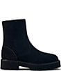 Aquatalia Eloise Water Resistant Suede Shearling Lined Platform Booties - Image 2