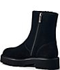 Aquatalia Eloise Water Resistant Suede Shearling Lined Platform Booties - Image 4