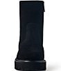 Aquatalia Eloise Water Resistant Suede Shearling Lined Platform Booties - Image 5