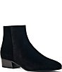 Aquatalia Fuoco Water Resistant Suede Ankle Booties - Image 1