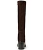 Aquatalia Jazi Tall Suede Block Heel Boots - Image 3