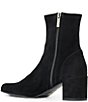 Aquatalia Luana Suede Block Heel Zip Up Ankle Booties - Image 4