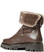 Aquatalia Mimi Leather Shearling Lined Ankle Booties - Image 4