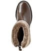 Aquatalia Mimi Leather Shearling Lined Ankle Booties - Image 6
