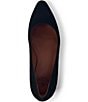Aquatalia Pasha Water Resistant Suede Block Heel Pumps - Image 5