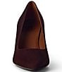 Aquatalia Peony Suede Block Heel Pumps - Image 5