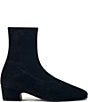 Aquatalia Raquel Suede Block Heel Ankle Booties - Image 2