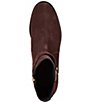 Aquatalia Silla Suede Criss Cross Buckle Ankle Booties - Image 6
