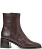 Aquatalia Tulli Waterproof Leather Block Heel Booties - Image 2