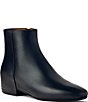 Aquatalia Ulyssa Leather Hidden Wedge Ankle Booties - Image 1