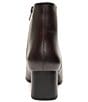 ara Acanthus Leather Faux Fur Lined Block Heel Ankle Booties - Image 3