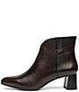 ara Acanthus Leather Faux Fur Lined Block Heel Ankle Booties - Image 4