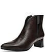 ara Acanthus Leather Faux Fur Lined Block Heel Ankle Booties - Image 5