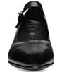 ara Adelaide Leather Block Heel Mary Jane Pumps - Image 6