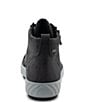 Color:Grey - Image 3 - Adrienne Waterproof High Top Zip Sneakers