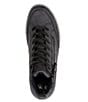 Color:Grey - Image 5 - Adrienne Waterproof High Top Zip Sneakers